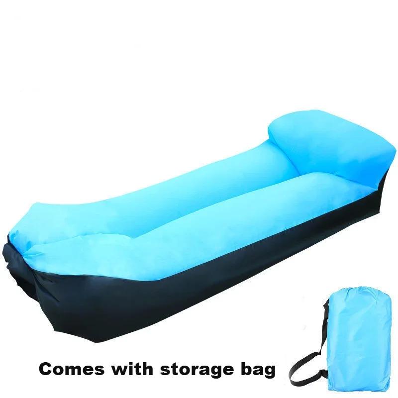 OTAUTAU-Canapé Gonflable Portable, Matelas Paresseux, Canapé Extérieur, Pique-Nique, Camping, Plage,