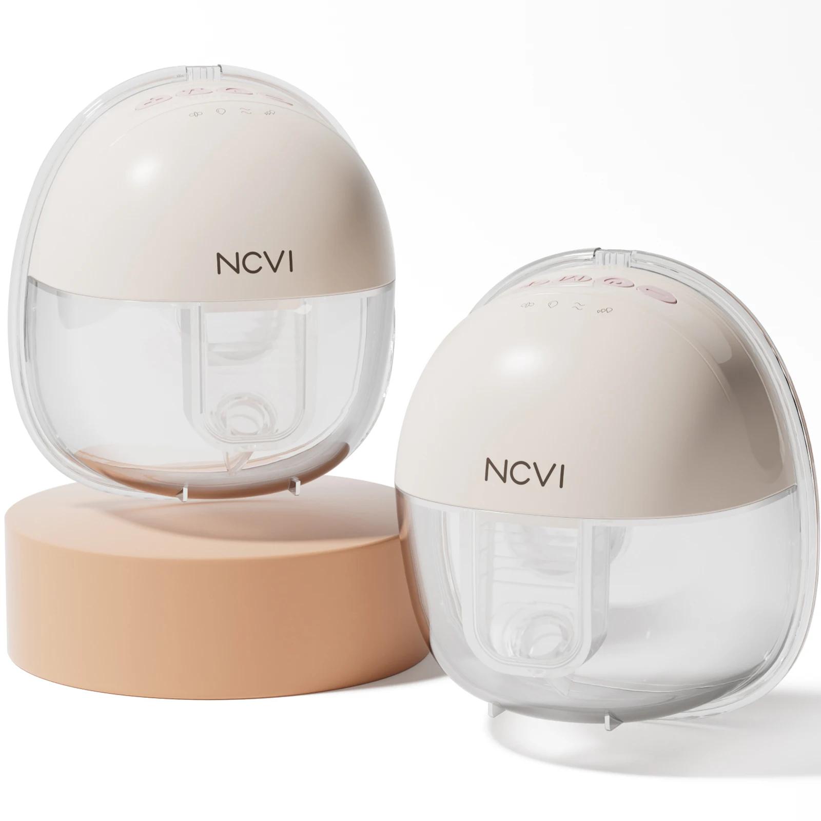 NCVI 2025 tire-lait portable, tire-lait mains libres, 4 modes et 9 niveaux, tire-lait discret ultra