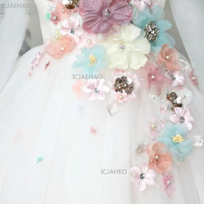 Robe de Princesse Élégante 2026 pour Filles, Robe de Cérémonie pour Enfants, Robe de Mariage, Robe d