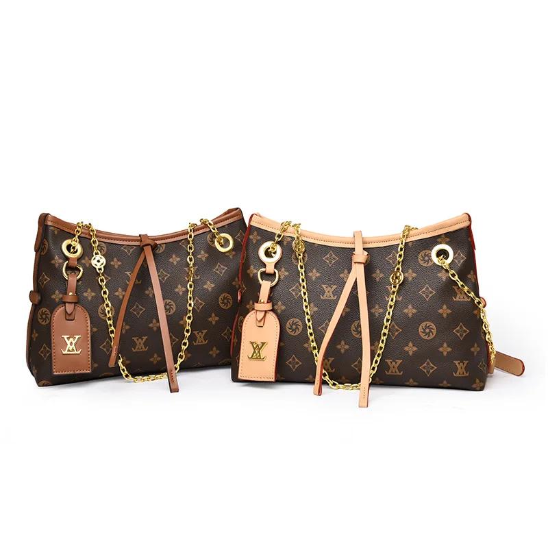 Sac fourre-tout pour femme grande capacité, couleur contrastée, sac à bandoulière minimaliste, éléga
