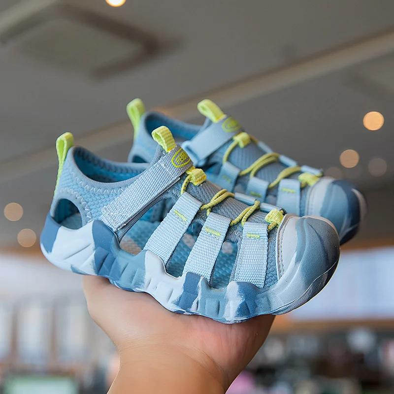 Sandales Unisexe Garçons Filles 2026 Nouvelles Sandales d'Été pour Tout-petits Pieds Nus Antidérapan