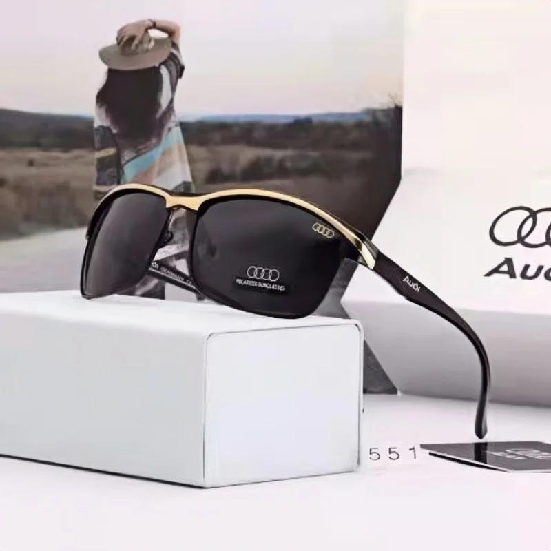 2025 Mode Nouvelles lunettes de soleil Audi pour hommes et femmes UV400 Lunettes de soleil polarisée