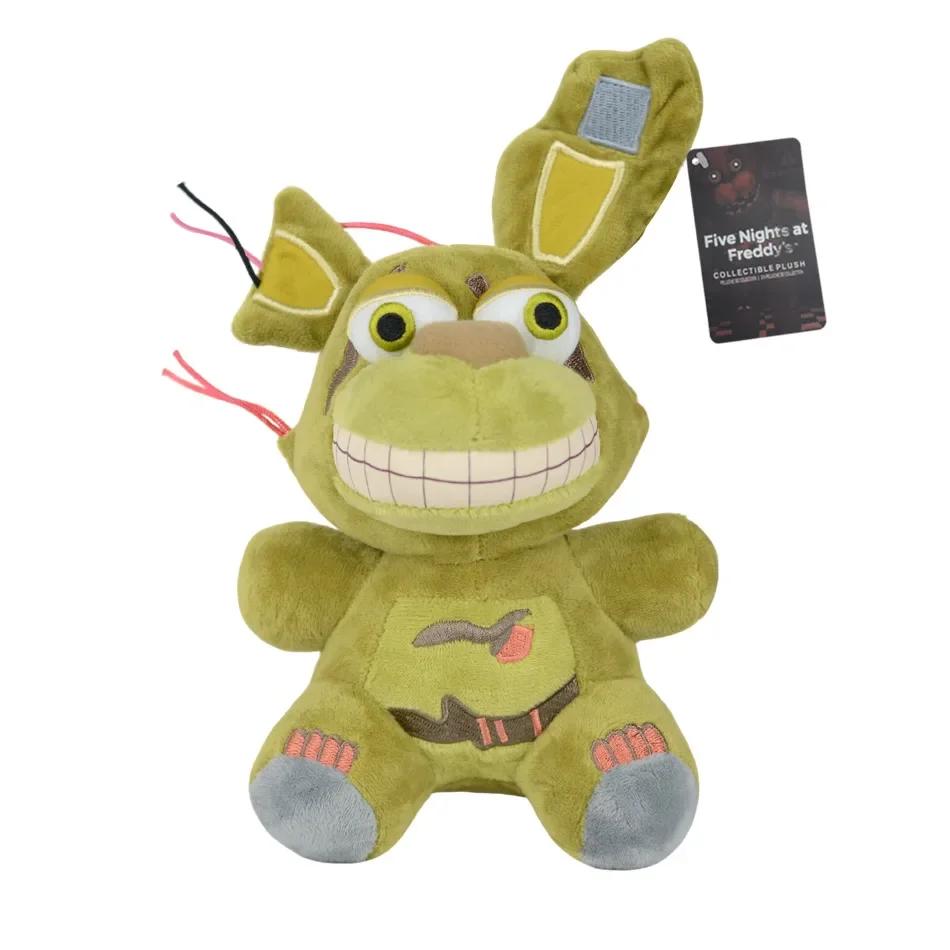2025New FiveNight At Freddy Fnaf mignon jouets en peluche poupée Bonnie ours Foxy dessin animé poupé