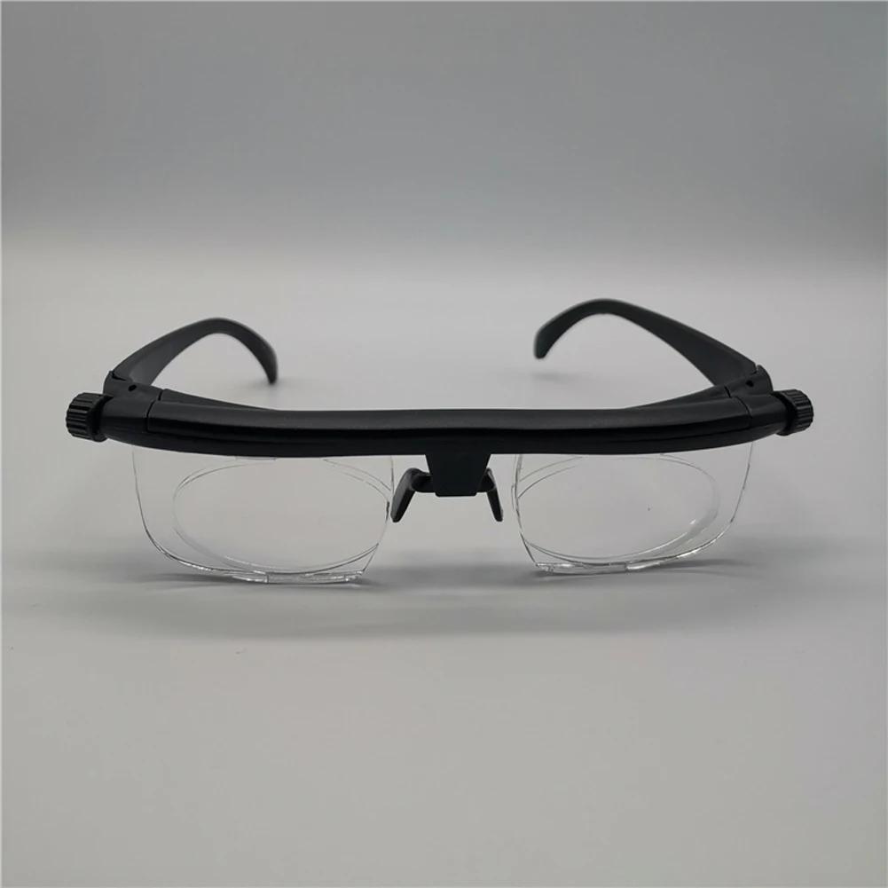 -6D à + 3D degrés réglables lunettes de lecture mise au point Variable Distance myopie presbytie lun
