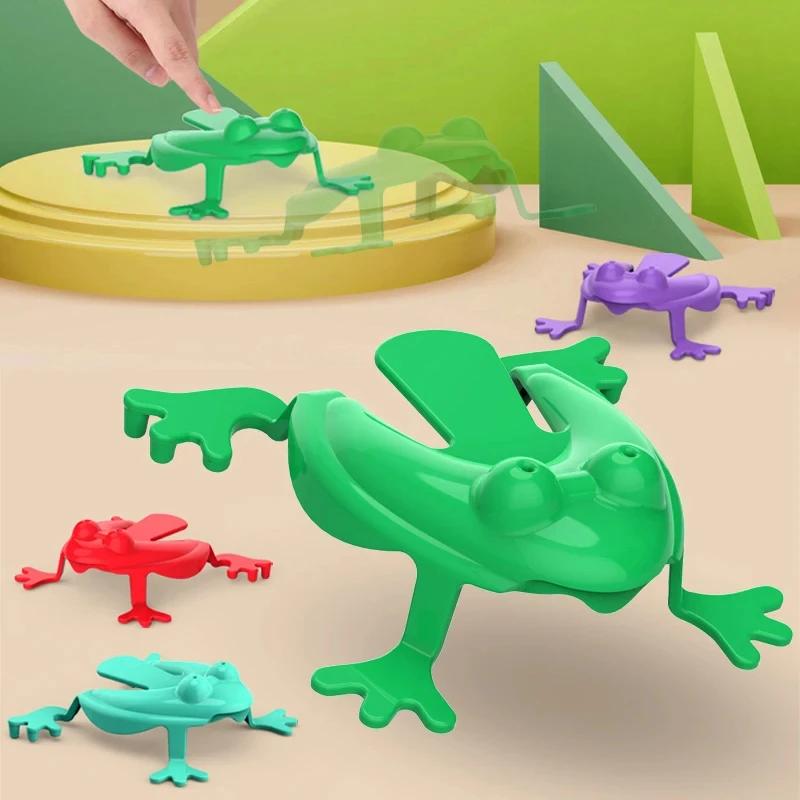 Grenouille sautante pour enfants, jouet parent-enfant, grenouilles rebondissantes, jouet d'anlande,