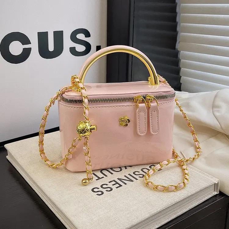  Pochette de luxe pour femmes, boîte à bandoulière structurée de qualité supérieure, Texture de G