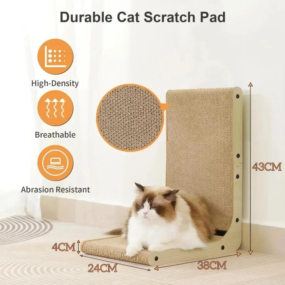Grattoir pour chat, poste à gratter Vertical, résistant à l'usure, planche à gratter pour chats, jou
