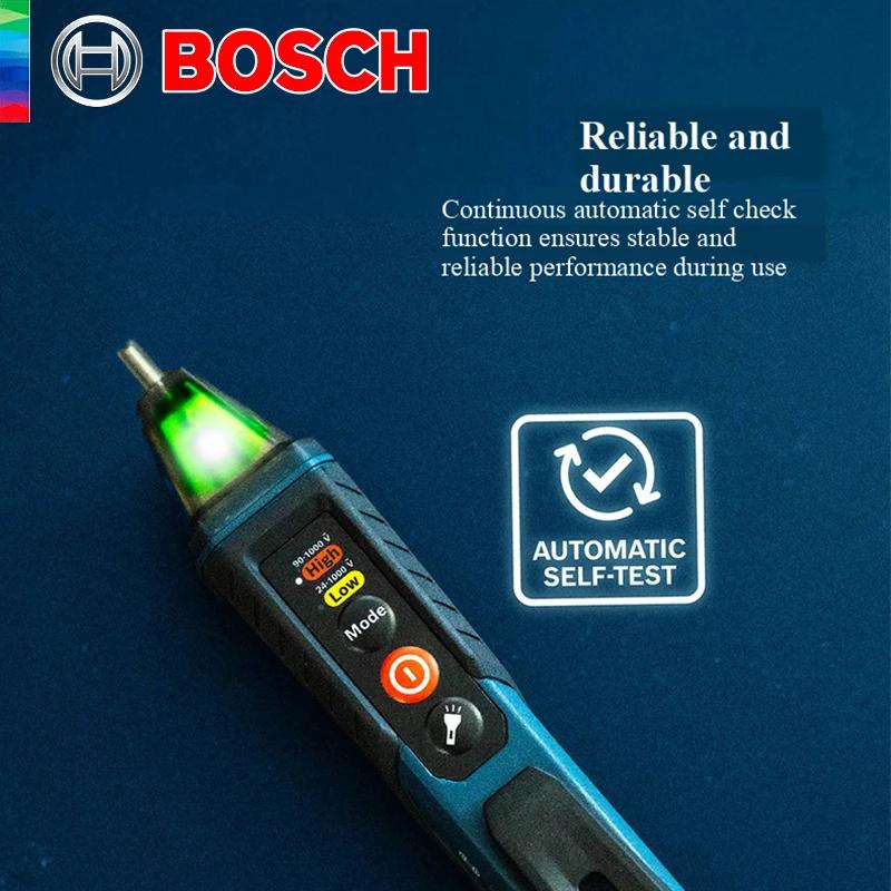 BOSCH GVD 1000-17 testeur de tension professionnel sans contact auto-test IP67 note double tension a
