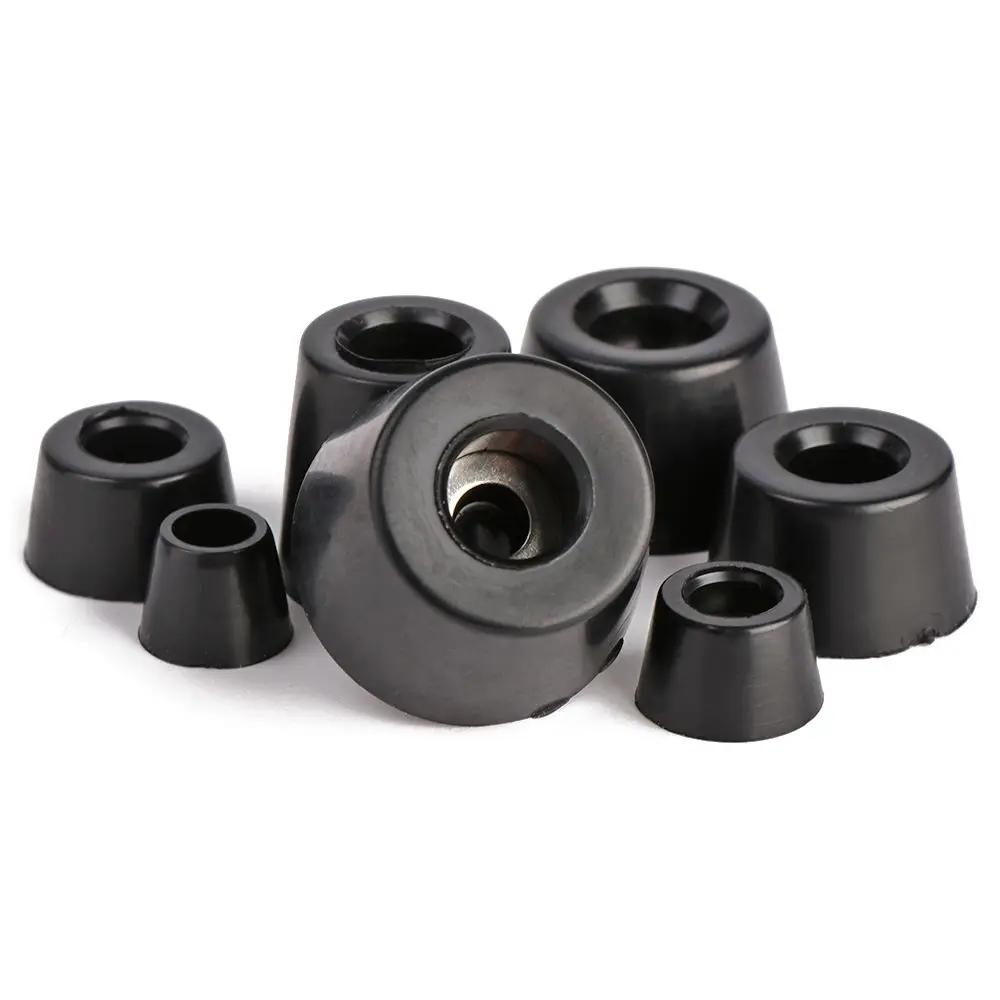 Pieds de meubles antidérapants, 10 pièces, haut-parleur noir, boîte de Table de lit, coussinet de ch