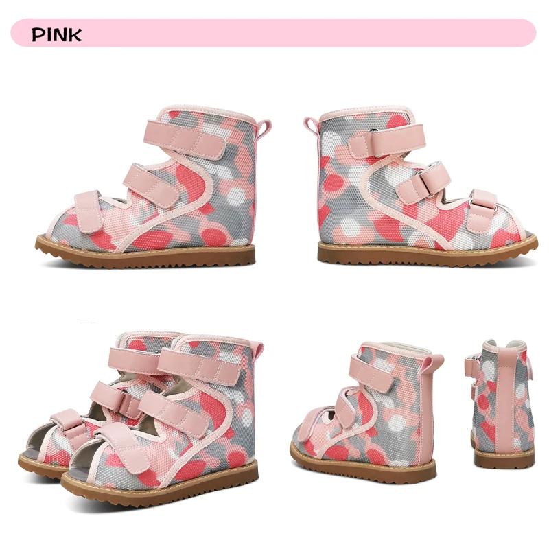 Sandales orthopédiques d'été pour filles, chaussures de rééducation en maille pour garçons, pour enf