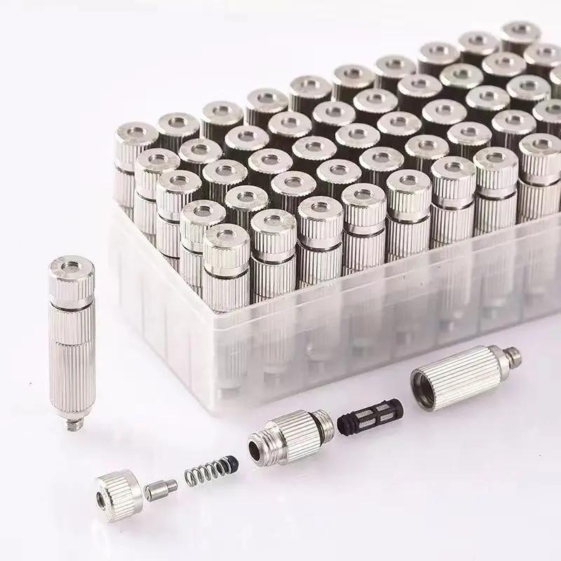 Buses de brumisation d'eau de jardin haute pression avec filtre à l'intérieur de 0.1mm ~ 0.8mm pour