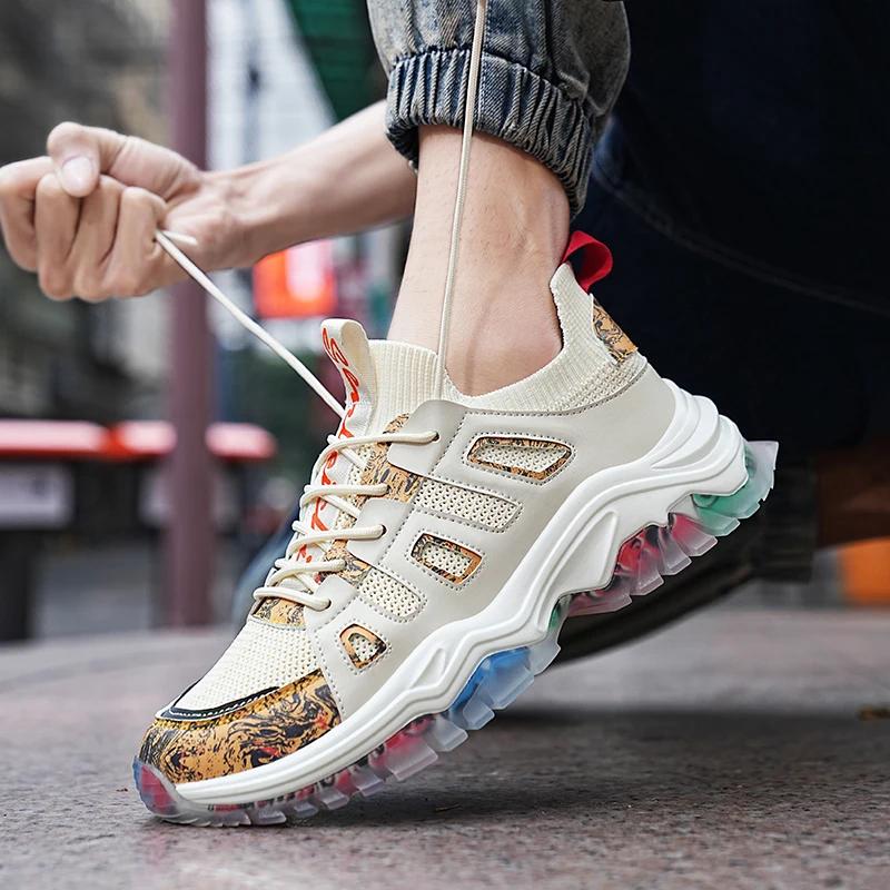 Chaussures de course respirantes pour hommes, baskets décontractées pour hommes, chaussures de tenni