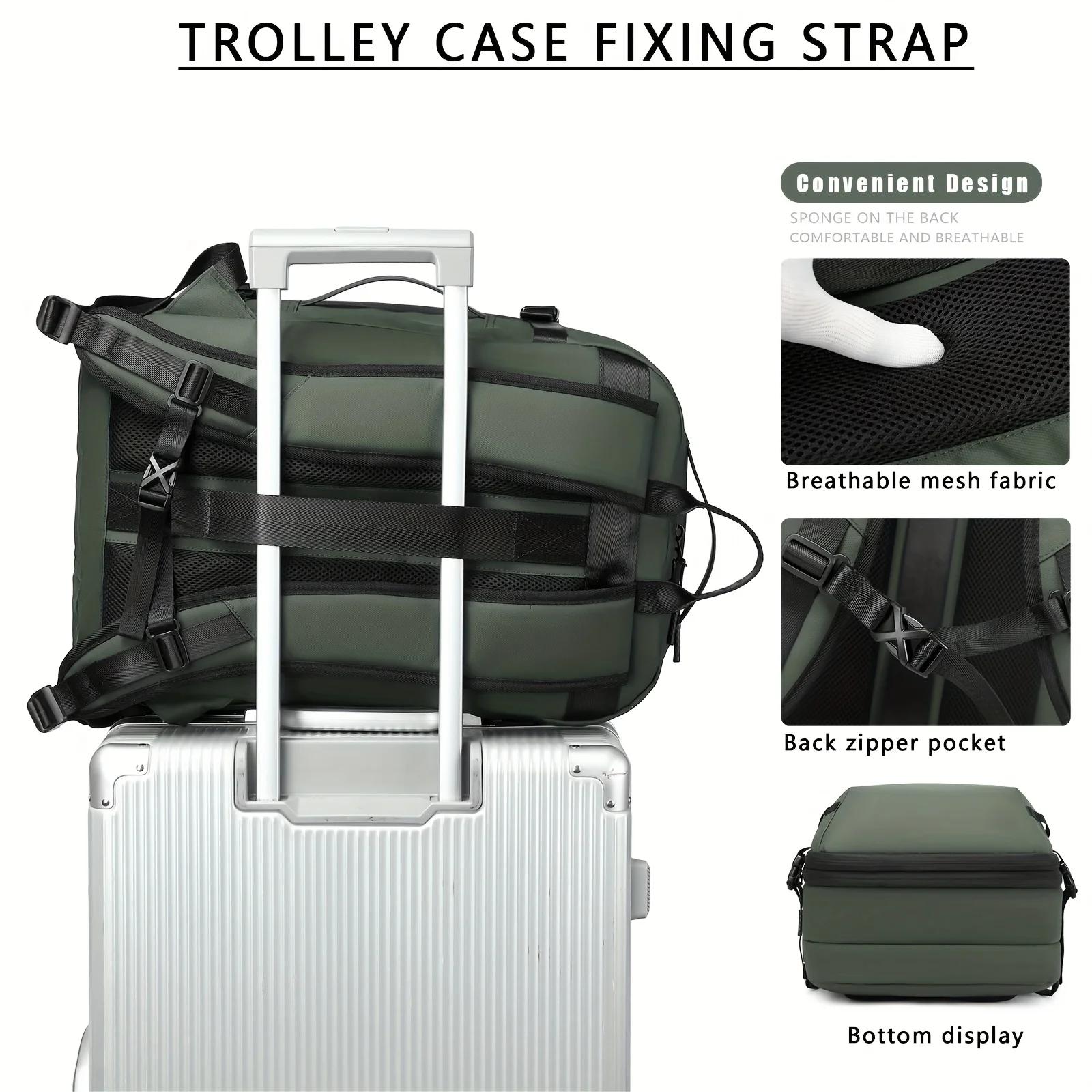 Nouveau sac à dos d'expansion de grande capacité à compression sous vide, sac à dos de voyage, sac d