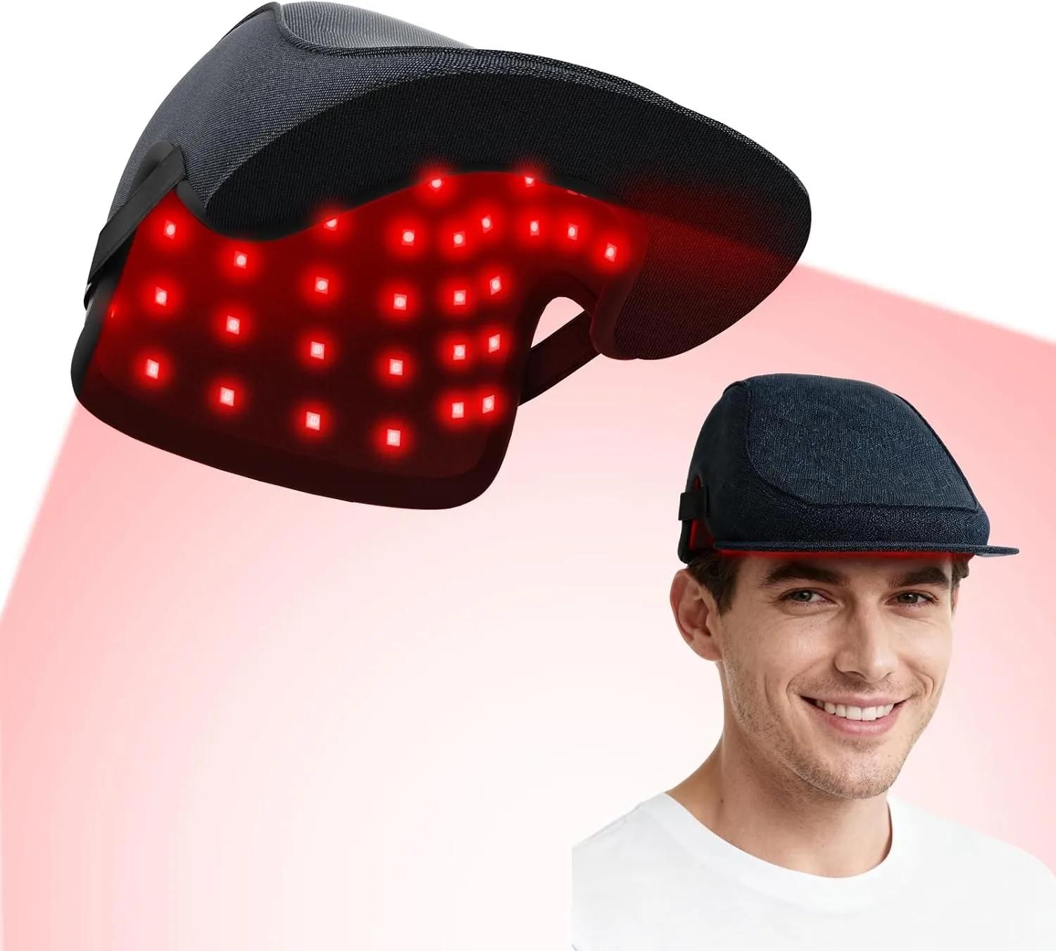 Casquette laser iKeener pour la croissance des cheveux, 84 pièces, 850 nm, 660 nm, thérapie par lumi