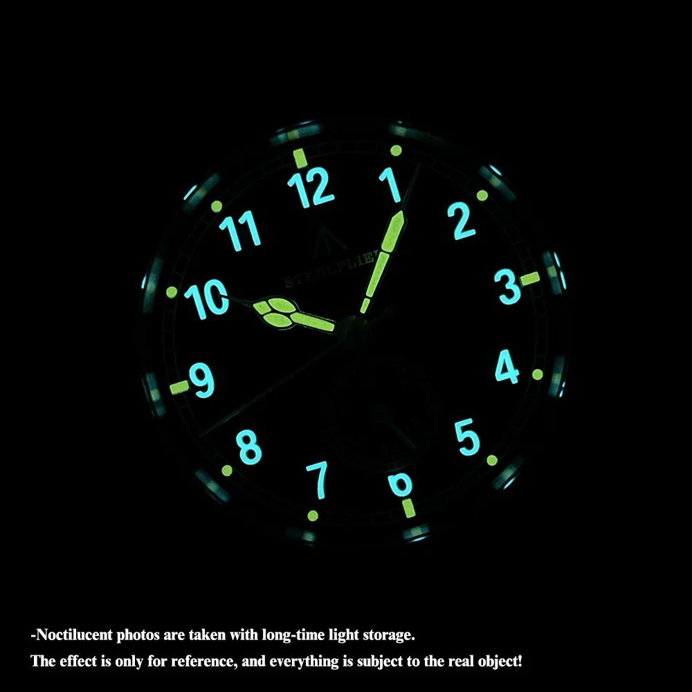 STEELFLIER officiel SF746 montre-bracelet à Quartz de luxe suisse lumineux VH60 mouvement muet 20Bar