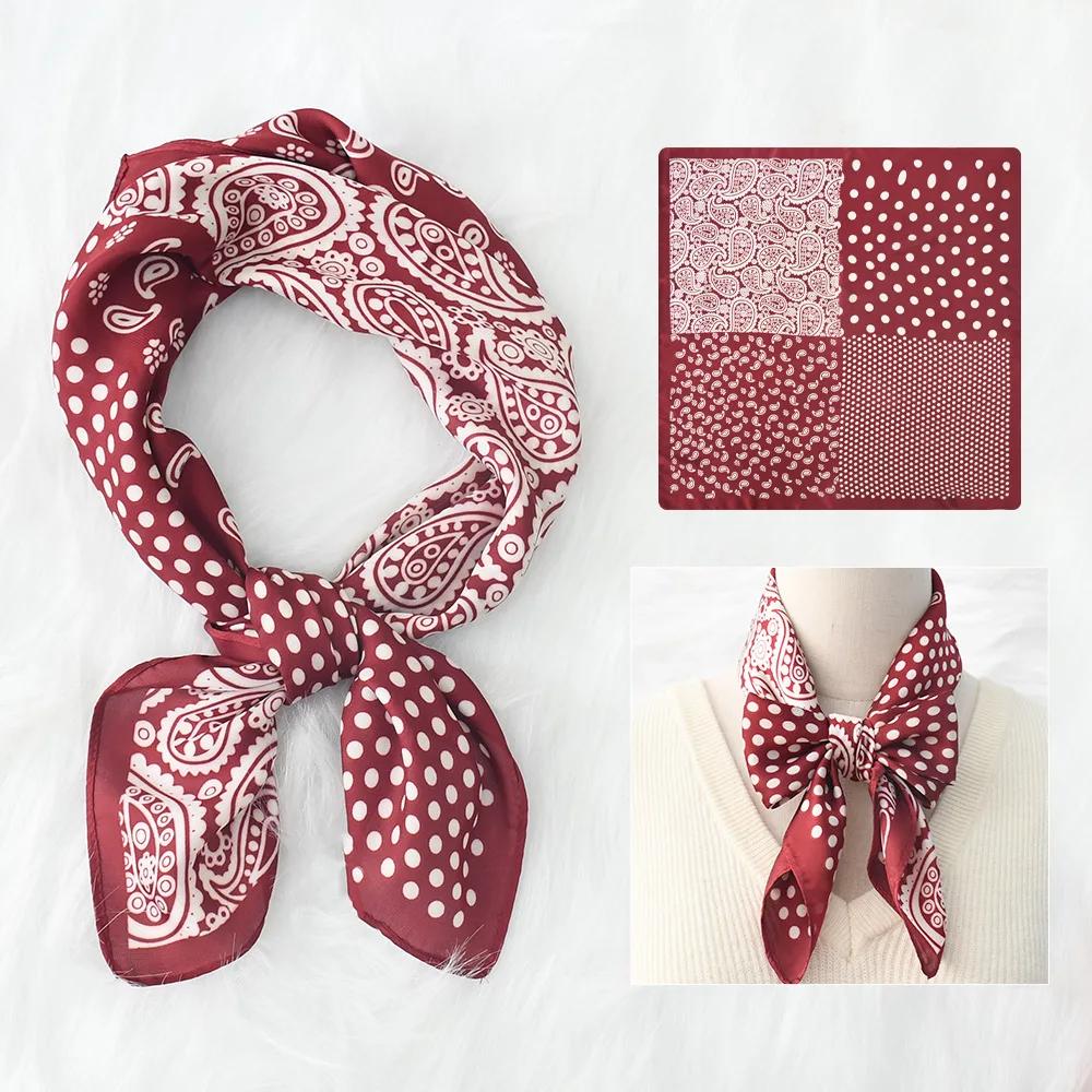 Nouveau foulard en soie foulard carré en soie pour femmes, sac à main de luxe pour femmes, foulard e