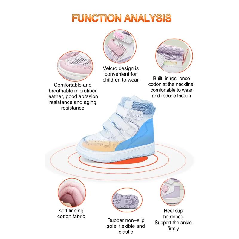 Baskets orthopédiques pour enfants, chaussures décontractées pour filles, sport, école, Tennis, bott