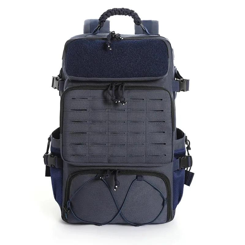 Grand sac à dos à bagages avec système modulaire, plusieurs compartiments et espace pour chaussures