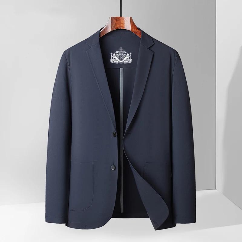 Nouveau Blazer Homme Été 2026 – Mince, Respirant, Extensible, Protection Solaire – Veste Décontracté
