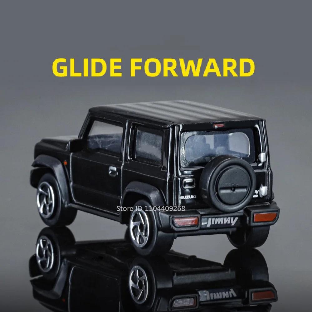 SUZUKI JIMNY – modèle de voiture jouet en alliage, échelle 1:52, Suspension à quatre roues, voitures