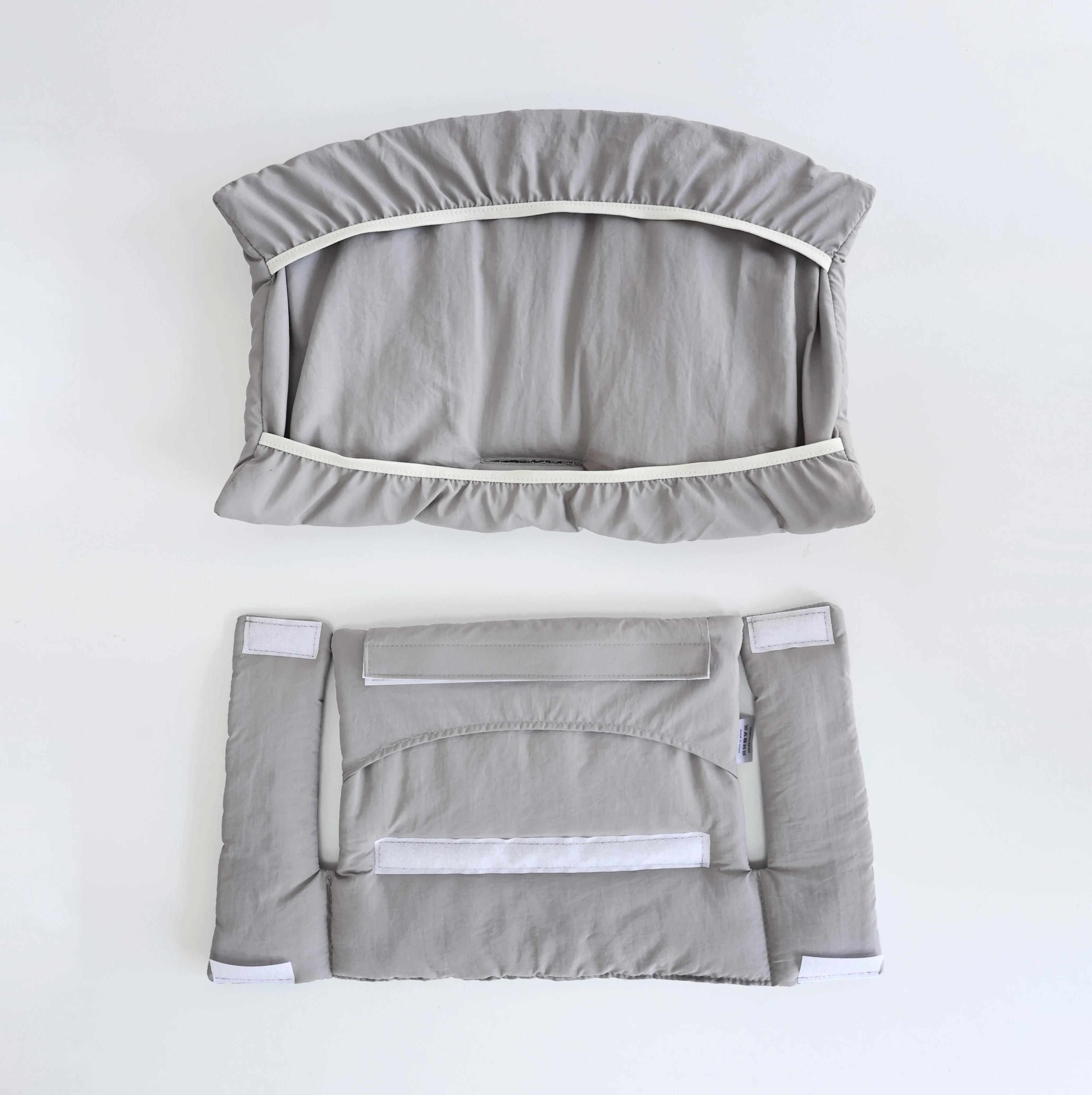 Nouveau coussin de chaise de salle à manger pour enfants de couleur unie, coussin de repas respirant