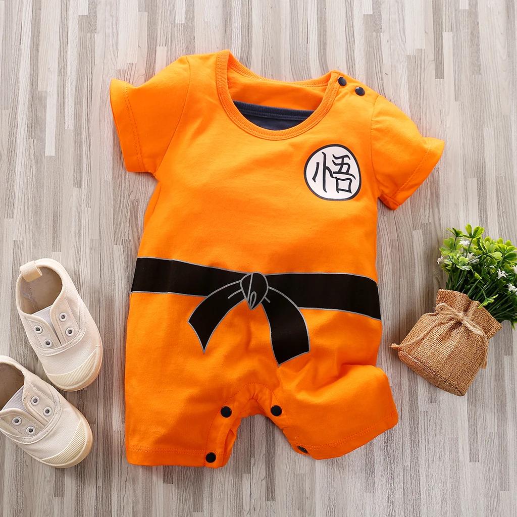 Vêtements pour nouveau-nés, 2 pièces, beau, fête Anime, coton, confortable, doux, pour garçons et fi