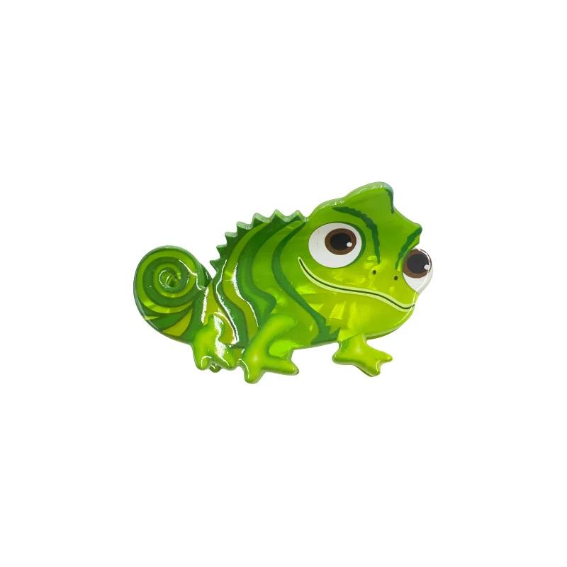 1pc nouveau dessin animé mignon dinosaure vert lézard pince à cheveux arrière de la tête pince à che