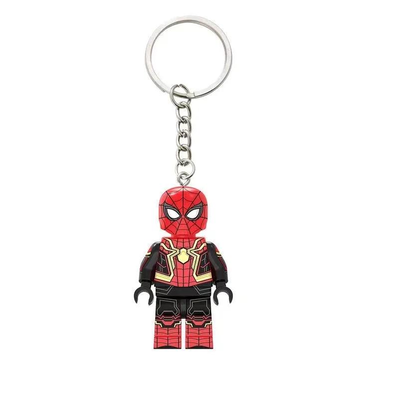 Marvel Spiderman porte-clés Gwen films périphériques étudiant dessin animé Animation mignon sac d'éc