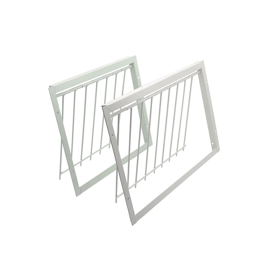 Piège à queue d'aronde en acier inoxydable, 1 pièce, porte de Pigeon, cadre métallique, fournitures