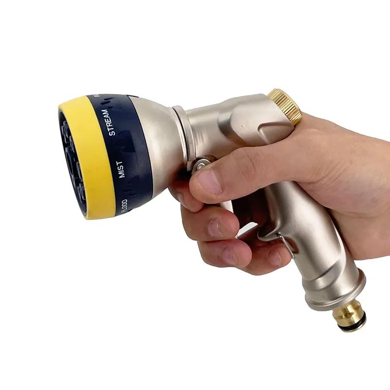 Pistolet à eau de jardin réglable, buse de tuyau d'arrosage, lave-linge à haute pression, outil de n