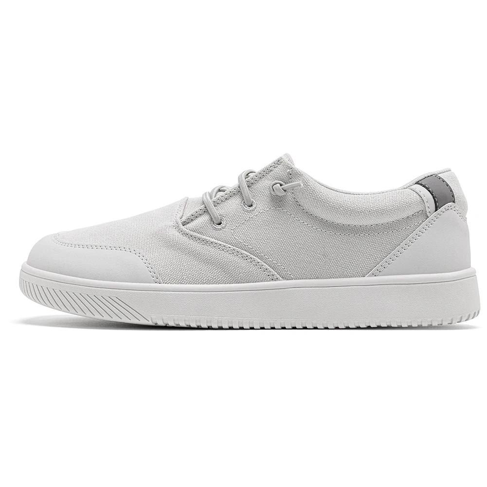 HOBIBEAR Chaussures unisexes style mocassins pieds nus, en toile, à bout large, légères, antidérapan