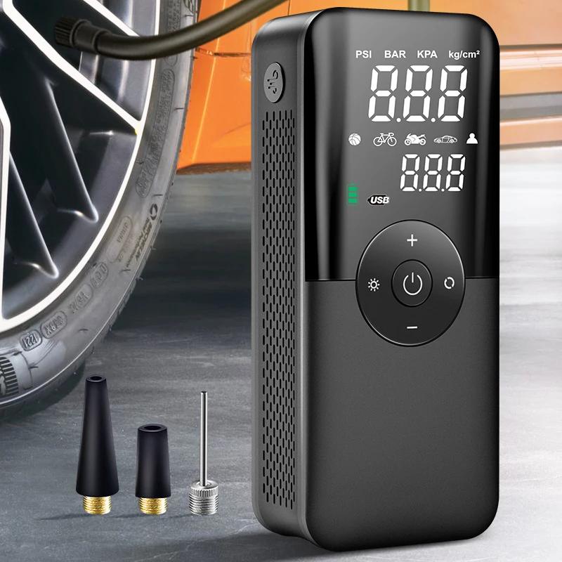 CARSUN pompe à Air Rechargeable gonfleur de pneu compresseur Portable numérique sans fil gonfleur de