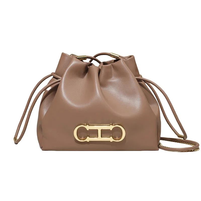 CH – sac de banlieue à la mode pour femmes, sac à main Design de couleur unie de haute qualité, peti