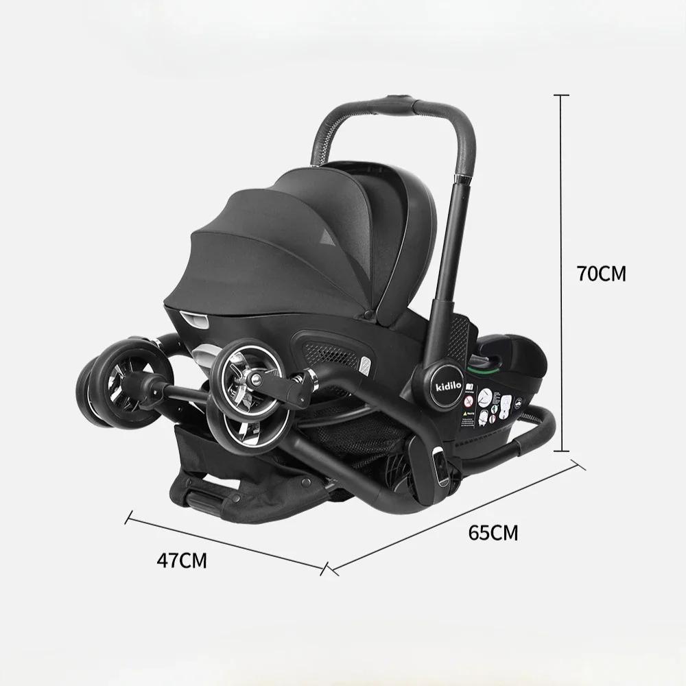 Poussette Portable pour bébé, siège de sécurité pour voiture, panier de couchage multifonction pour
