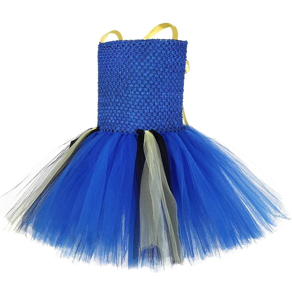 Clownfish Nemo Dory Tutu robe Costume filles fête d'anniversaire robes en Tulle poisson bleu habille