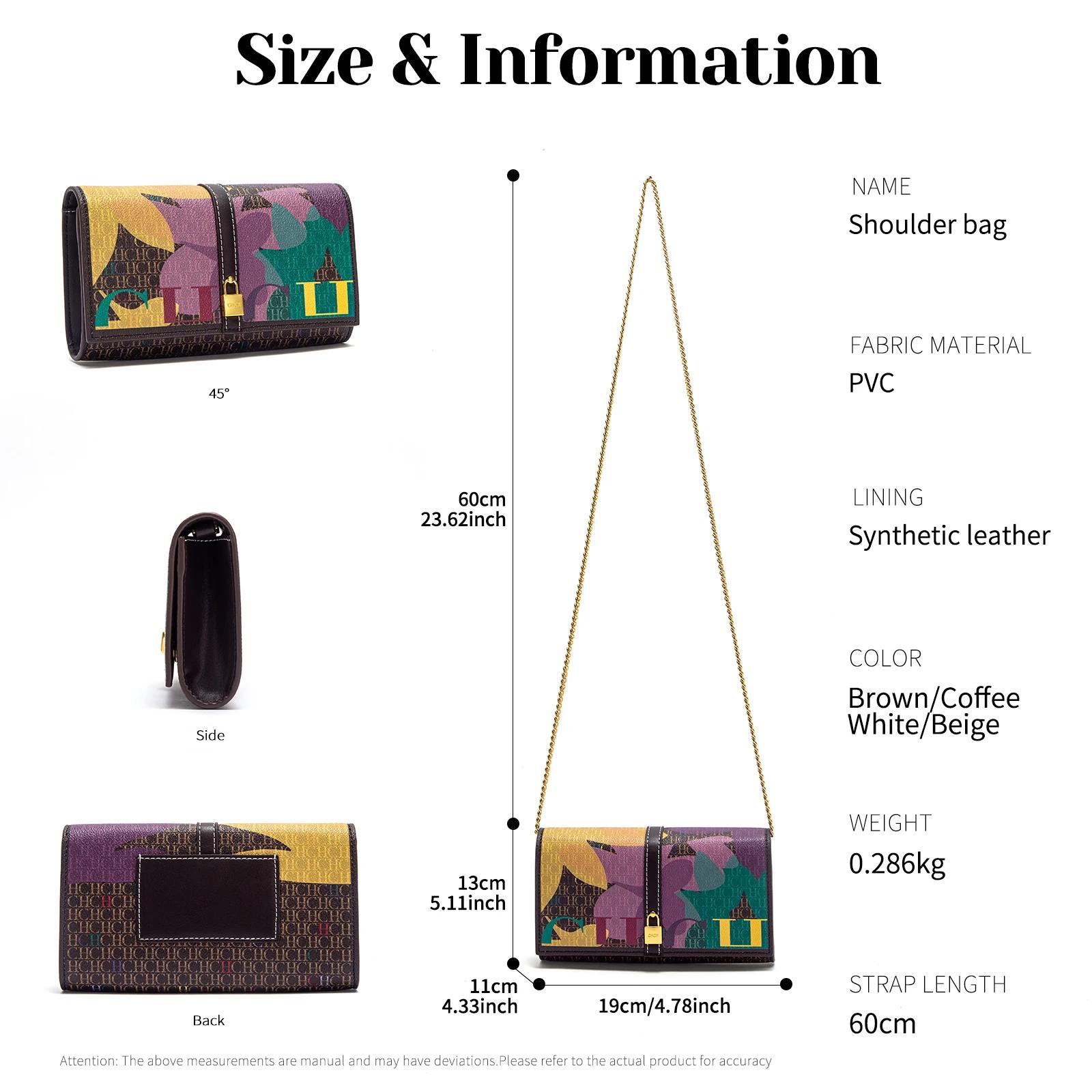 CHCH sac à chaîne été nouveau petit rabat petit sac carré sac de téléphone sac à bandoulière