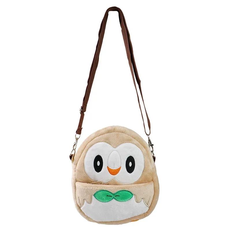 Gengar Mimikyu ronflex Rowlet Lucario Charmander sac à dos en peluche Pokemon Anime sac à bandoulièr