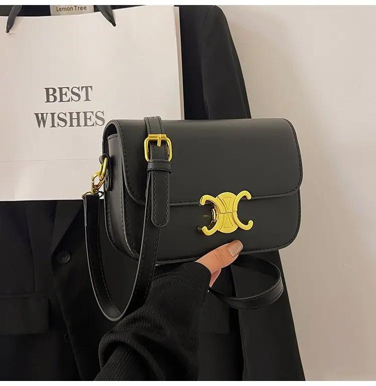Sac messager classique vintage pour femmes 2026, en cuir suédé souple, idéal pour les occasions de b