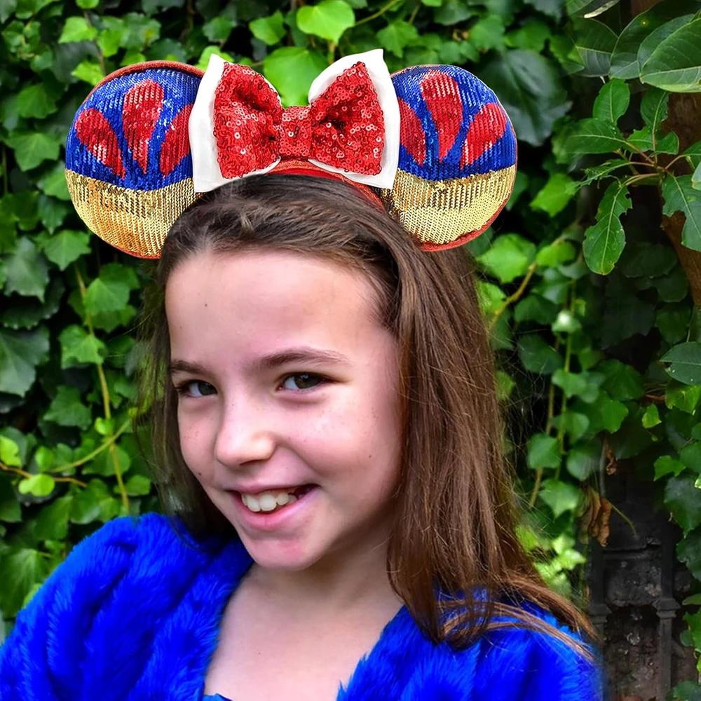 Bandeau oreilles de Mickey Mouse, vêtements de fête de noël et d'halloween, princesse Cosplay, acces