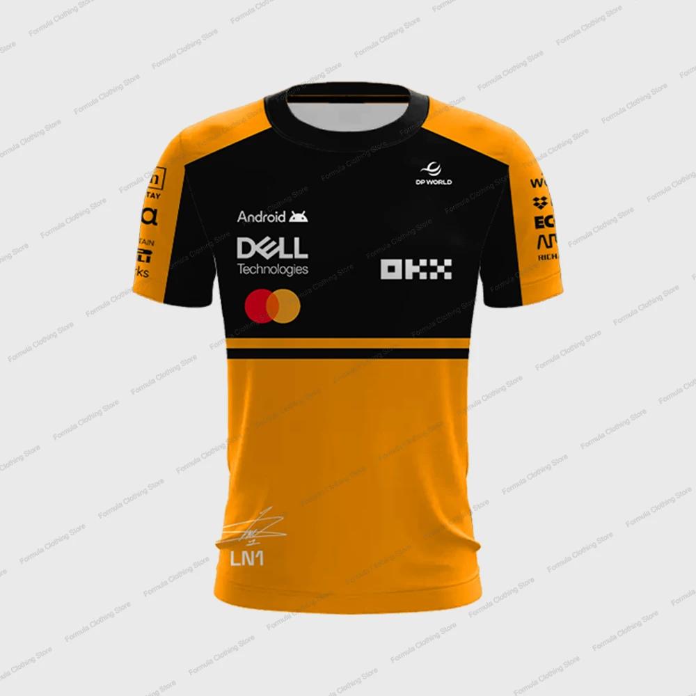 Nouveau T-shirt de course Oscar Piastri 81 2026 Norris 1 Pilote Sports de plein air Séchage rapide H