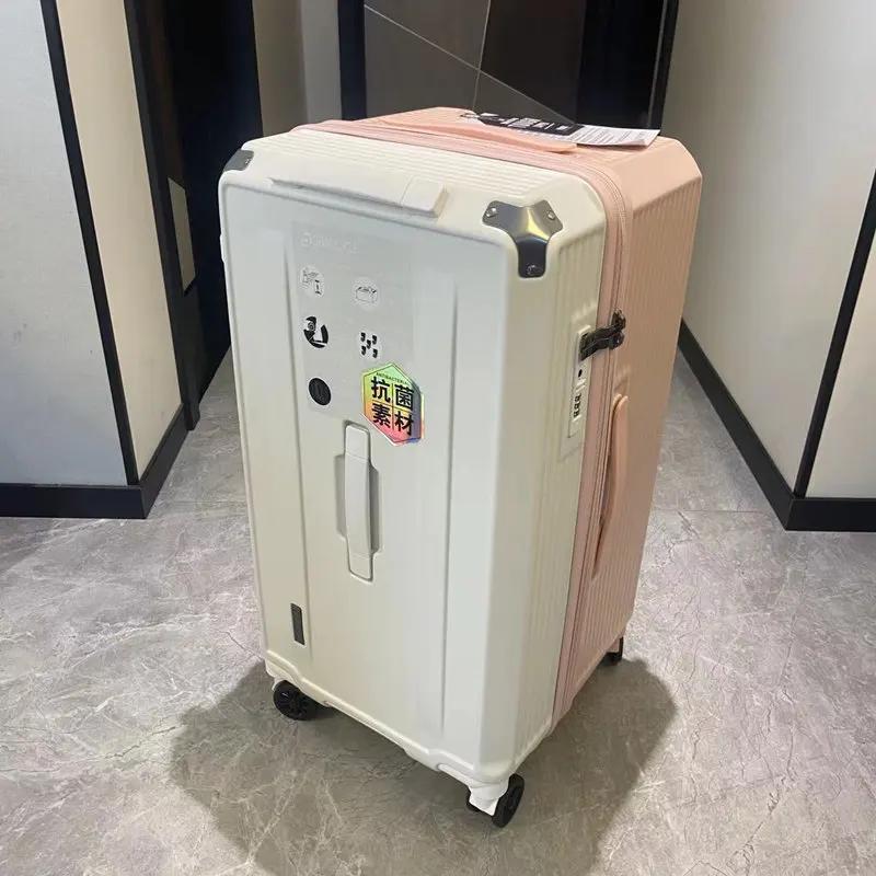 Valise de voyage universelle pour hommes et femmes, roue, mot de passe, chariot épaissi, bagage de g