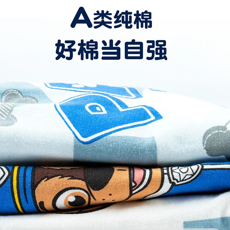 Paw Patrol – caleçons originaux pour enfants, culottes en coton pour garçons, sous-vêtements antibac