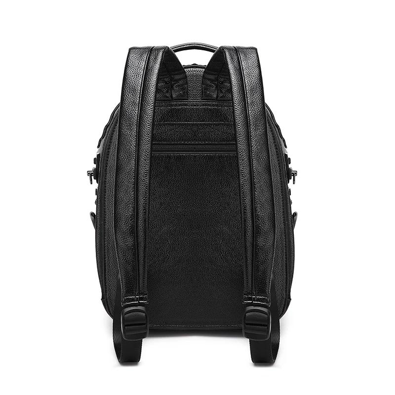 Sac à dos transfrontalier tendance Y2K au design unique, sac à dos unisexe personnalisé style punk u