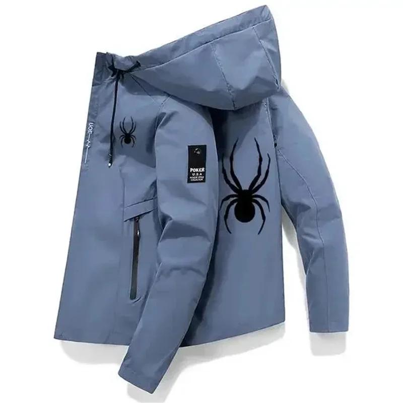 Veste de sport coupe-vent à capuche pour homme 2026 – Manteau d'entraînement extérieur de haute qual