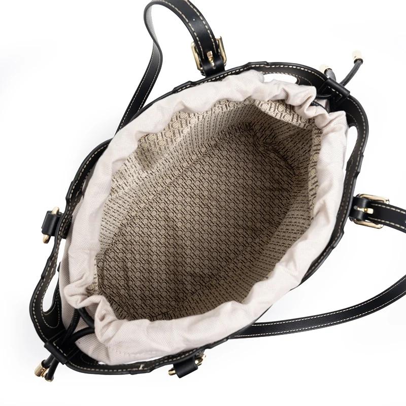 CH – sac à main de marque haut de gamme pour femmes, ajouré, grande capacité, Simple, à bandoulière,