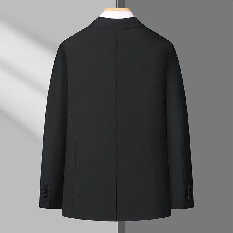 2025 style britannique haute qualité mode beau tendance affaires décontracté couleur unie hommes cos