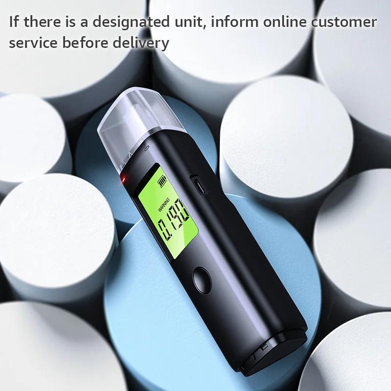 Alcootest rechargeable ZW | Précision de qualité professionnelle | Testeur d'alcoolémie portable