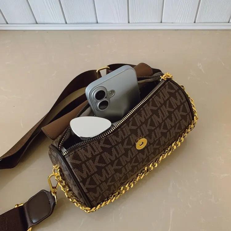 Sac à langer élégant en cuir classique populaire pour femmes, grande capacité, texturé, style rétro