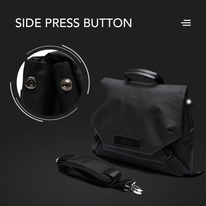 MATE ELAN – sac messager étanche pour hommes d'affaires, étui multifonctionnel pour ordinateur porta