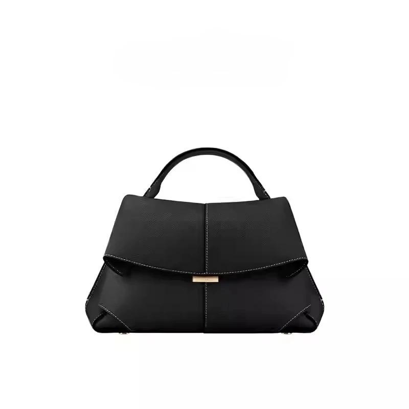 Sac Smile, sac pour femme de niche française, sac à main plissé haut de gamme, sac bandoulière, sac